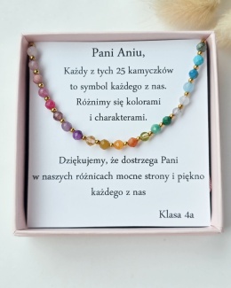 Bransoletka dla nauczycielki- symbol uczniów