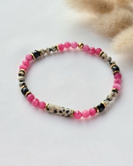 Bransoletka na gumce- Orchidea