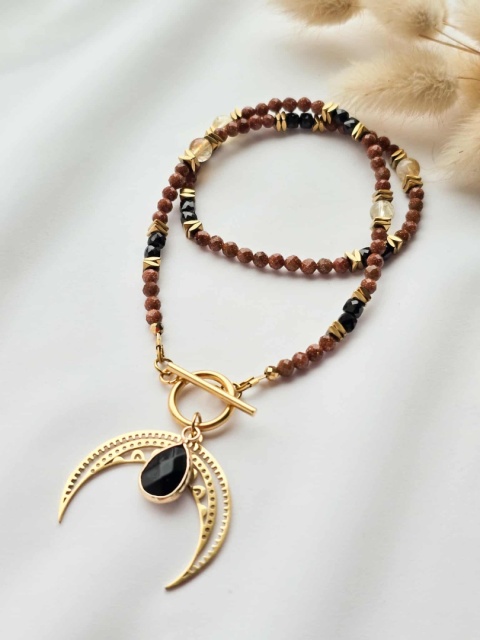 Naszyjnik Lunula- Samira